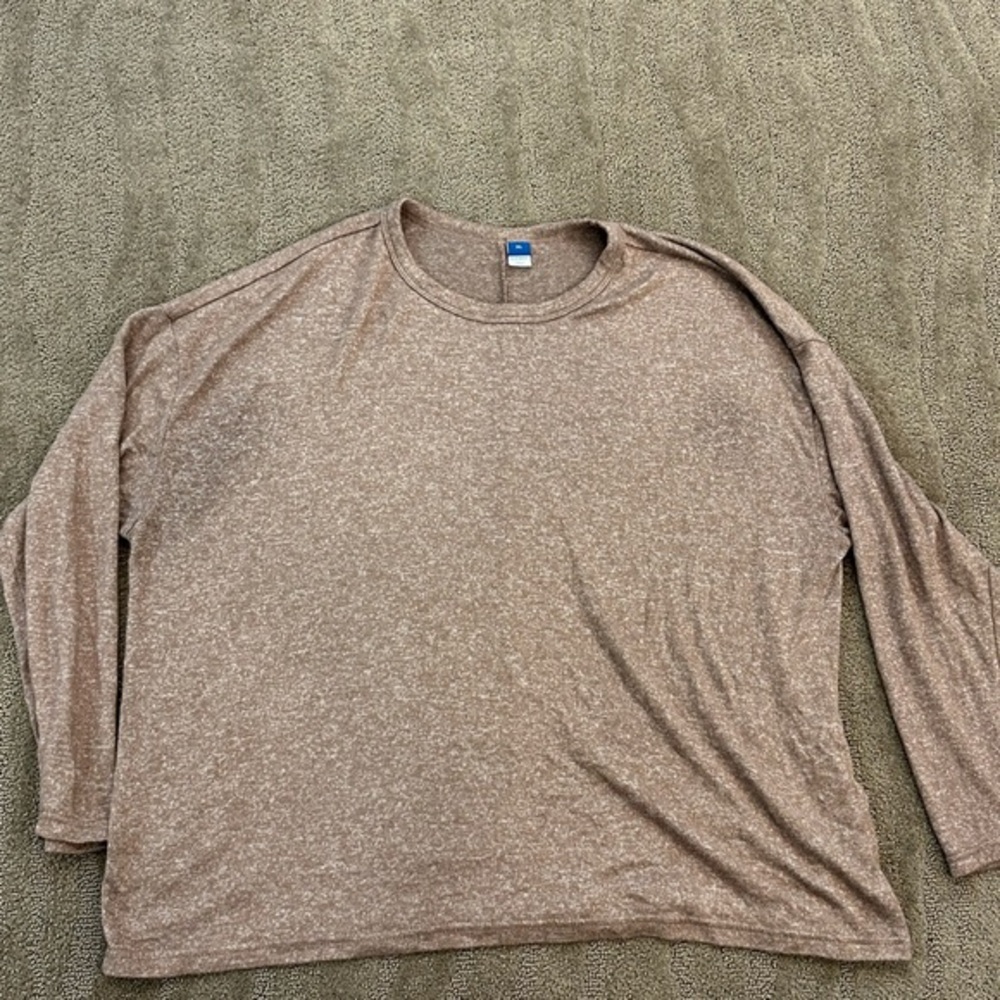 Super soft  Tan Long Sleeve Top
